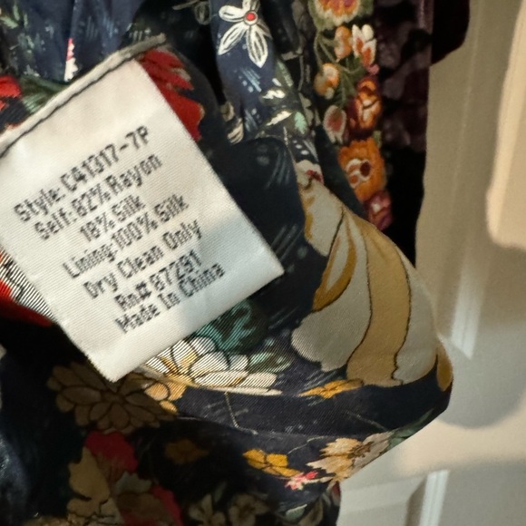 NEW Johnny Was Kehlani Kimono Womens Petite XXL Velvet Silk Boho Floral NWT - Picture 8 of 9